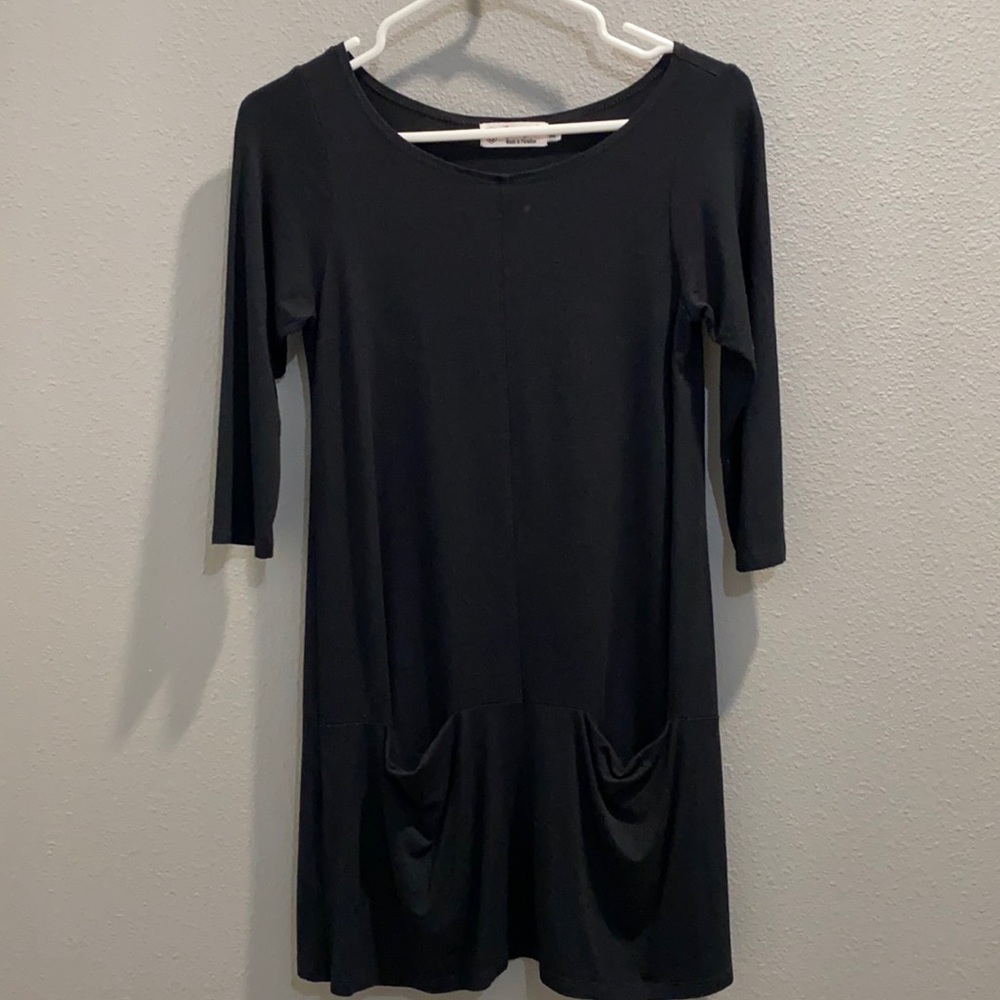Fighting Eel Black Dress w/ 2 front pockets